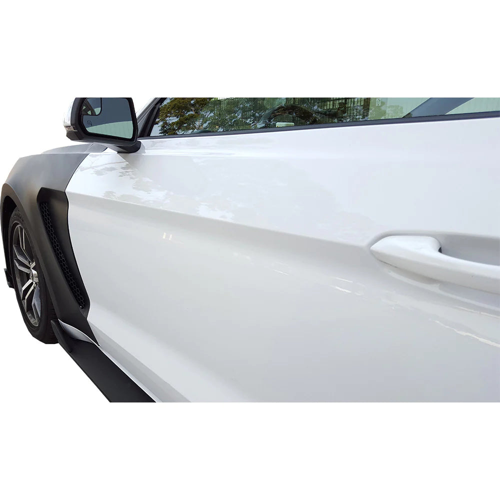 Anderson Composites 2015 - 2017 Mustang GT350 Style Fiberglass Front Fenders (Pair) - AC-FF15FDMU-GR-GF