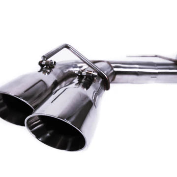 PLM Axle Back Muffler Delete Chevy Camaro SS ZL1 V8 2016-2023 Stainless Steel - PLM-D-CH-MD-CA-QUAD-NON-RES