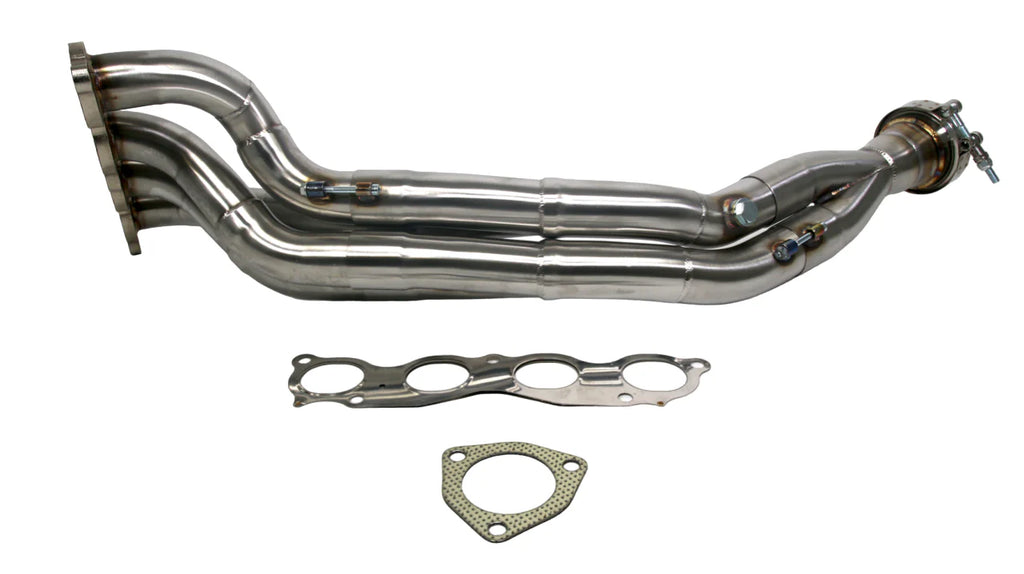 PLM K-Series K20 Civic Si FG Header with 3" V-band Collector - PLM-HFG1-HEADER-3VB