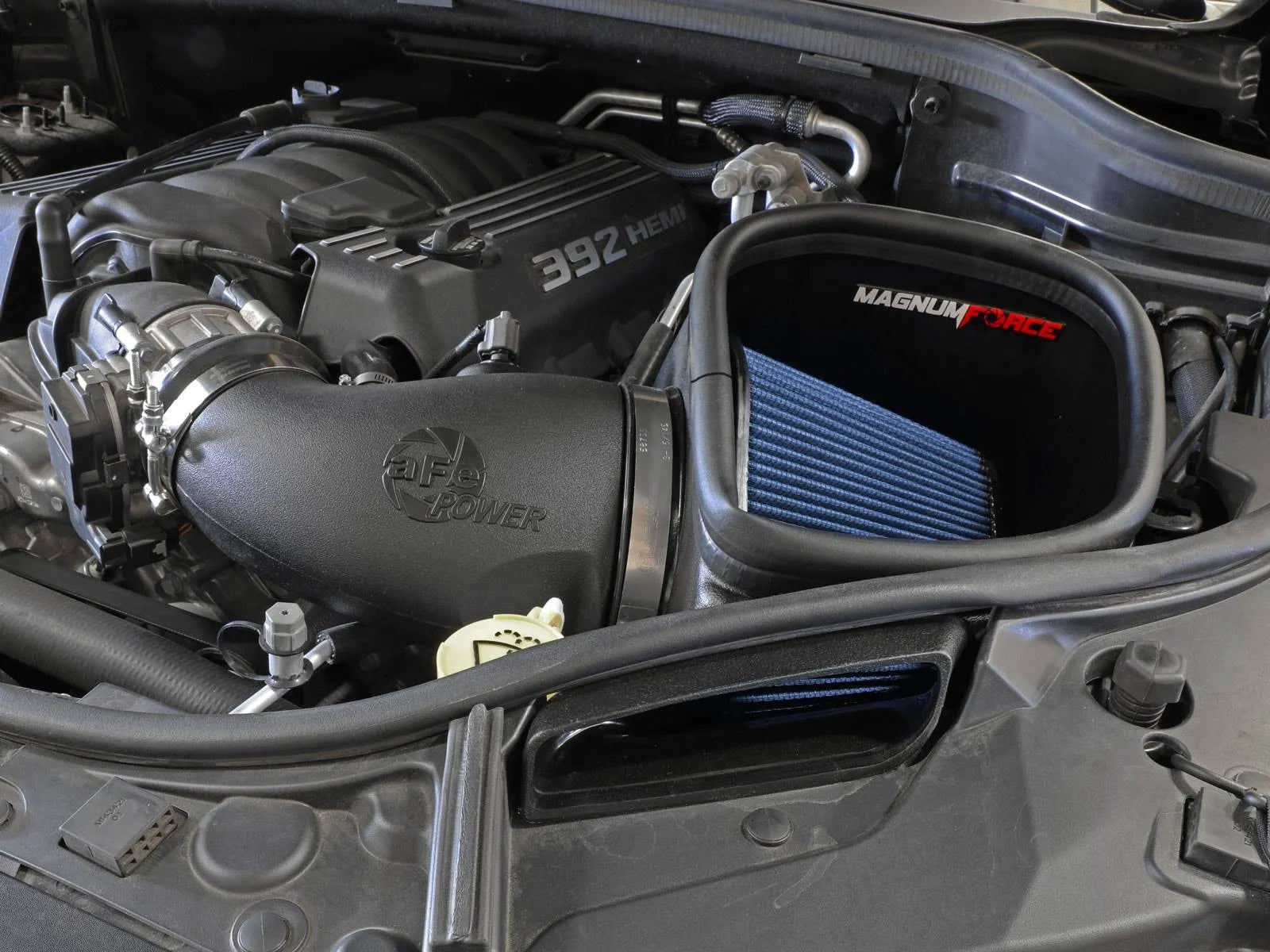 aFe Magnum FORCE Stage-2 Cold Air Intake System w/ Pro 5R Filter for 18-24 Dodge Durango / 12-21 Jeep Grand Cherokee 6.4L - 54-13063R aFe