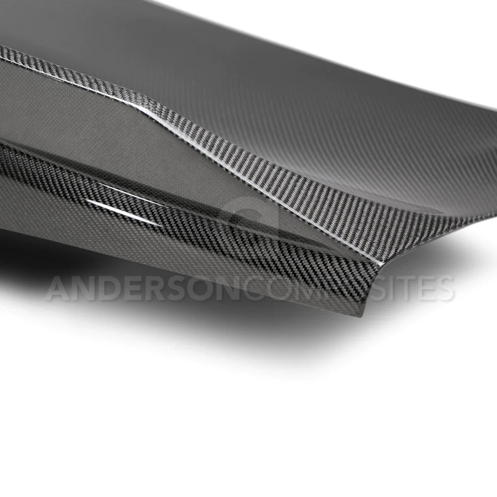 Anderson Composites 2016 - 2024 Camaro Carbon Fiber Double Sided Decklid With Integrated Spoiler - AC-TL16CHCAM-ST-DS