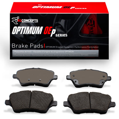 R1 Front OE Brake Pads 2014-2023 Ford Fiesta (USA/Canada) & More - 2551-1730-00
