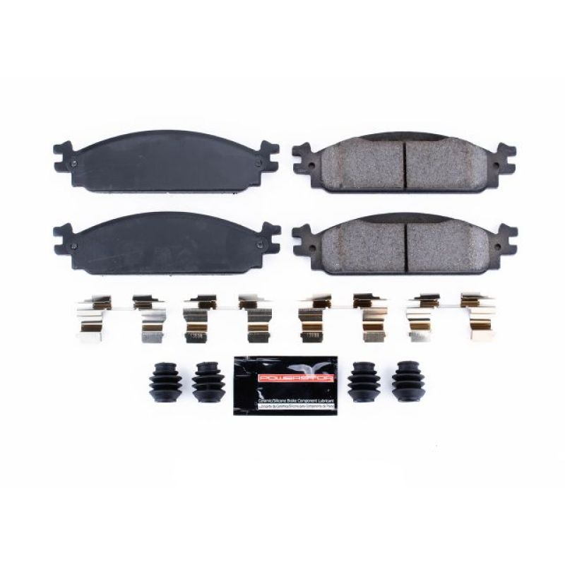 Power Stop 09-11 Ford Flex Front Z23 Evolution Sport Brake Pads w/Hardware PowerStop