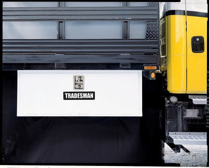 Tradesman Steel Underbody Truck Tool Box (36in.) - White Tradesman