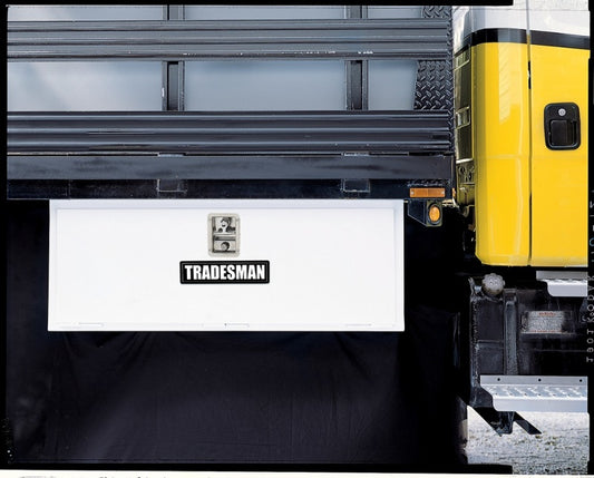 Tradesman Steel Underbody Truck Tool Box (36in.) - White Tradesman