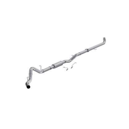 MBRP 01-04 Chevriket 2500/3500 6.6L Duramax Aluminized Steel 4 Inch Downpipe Back Single Side Exit MBRP