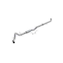 Load image into Gallery viewer, MBRP 01-04 Chevriket 2500/3500 6.6L Duramax Aluminized Steel 4 Inch Downpipe Back Single Side Exit