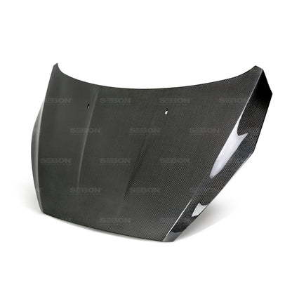 Seibon OE-style carbon fiber hood for 2015-2018 Ford Focus- HD16FDFO-OE