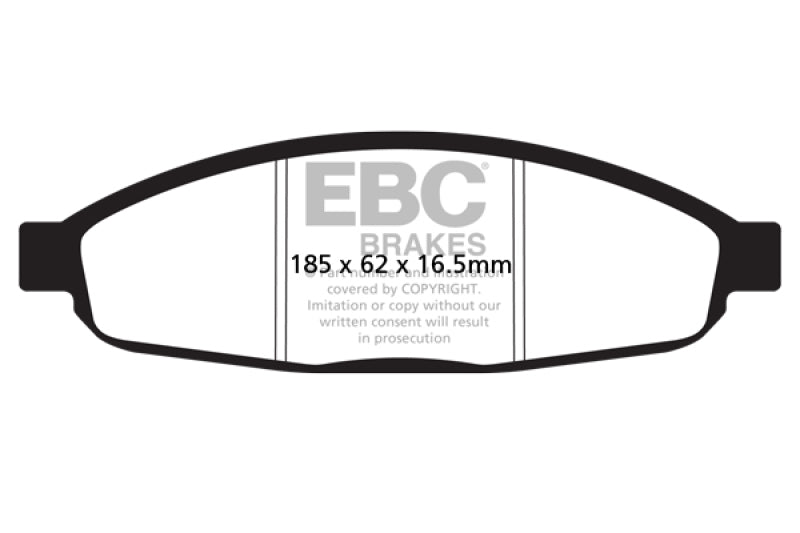 EBC GreenStuff Front Brake Pads - DP21688 EBC