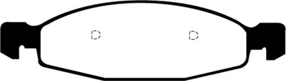 EBC YellowStuff Front Brake Pads - DP41312R EBC