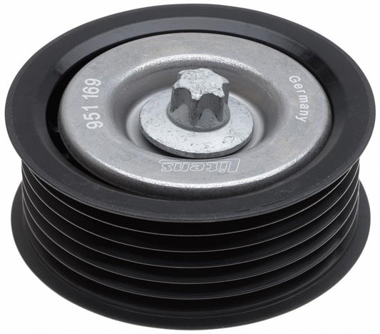 Gates Upper 6-Groove Idler Pulley for 2011-06 Mercedes-Benz E350 3.5L - 38099