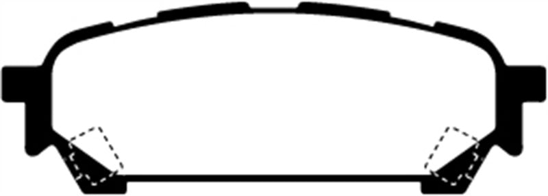 EBC GreenStuff Rear Brake Pads - DP21687 EBC