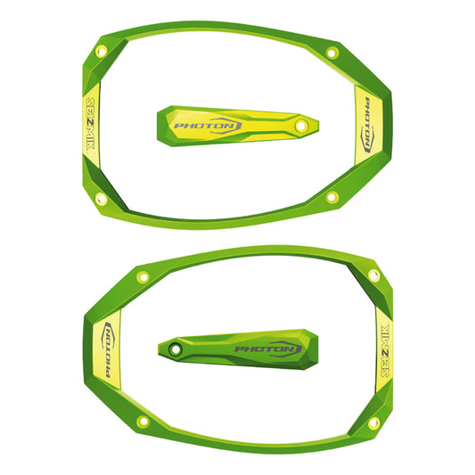 Seizmik Photon Cast Aluminum Trim Kit, Green