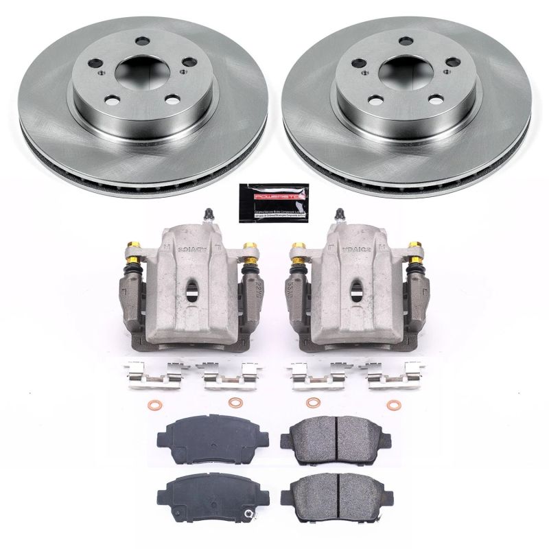 Power Stop 04-09 Toyota Prius Front Autospecialty Brake Kit w/Calipers PowerStop