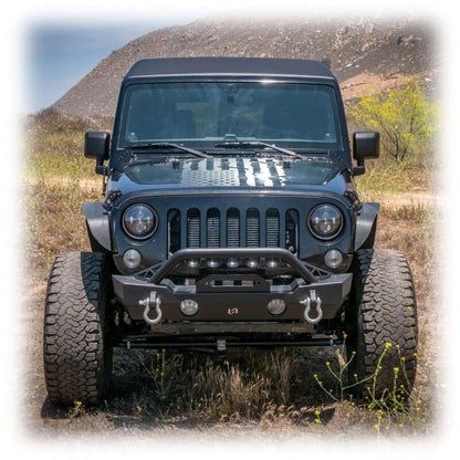 Turn Offroad 07-18 Jeep JK 2 Door Safari Hardtop 2-Piece - White
