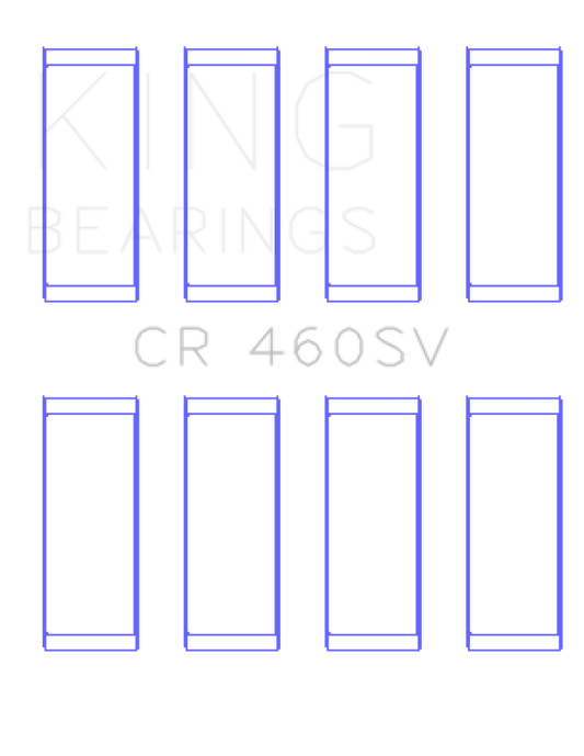 King Engine Bearings Audi/VW 1.9L/2.0L TDI Diesel Connecting Rod Bearings Set - Size +1.00mm