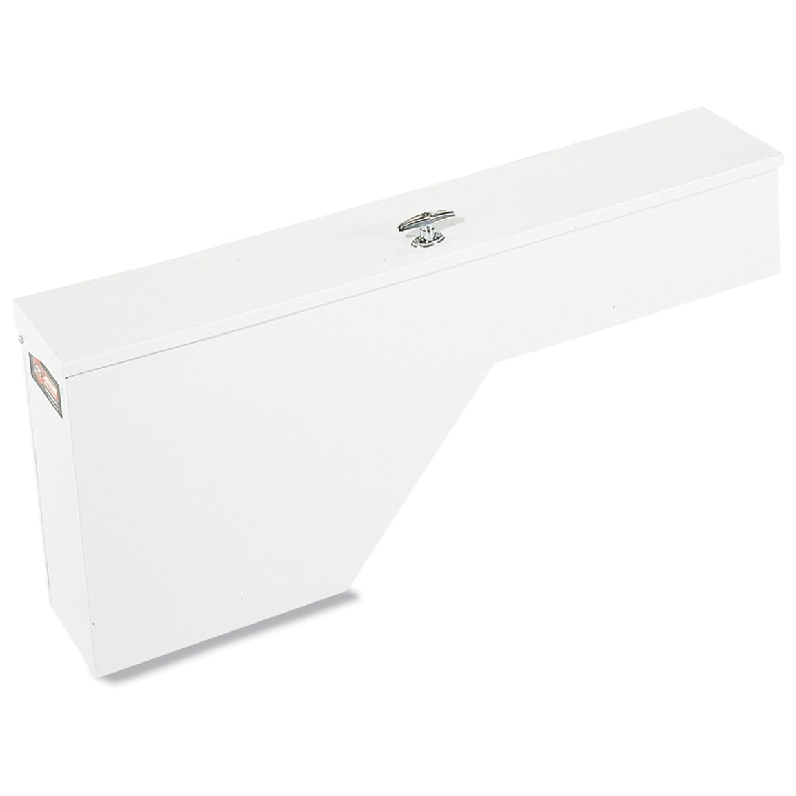 Tradesman Steel Fender Well Truck Tool Box - White