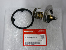 Load image into Gallery viewer, Genuine OEM Honda/Acura Engine Coolant Thermostat Assembly (19301-P8E-A10) X1