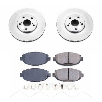Power Stop 99-00 Lexus SC300 Front Z17 Evolution Geomet Coated Brake Kit PowerStop