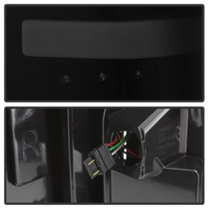 xTune 17-18 Ford F-250 Super Duty (Excl LED Models) LED Tail Lights-Blk Smk (ALT-ON-FS17-LBLED-BSM) SPYDER