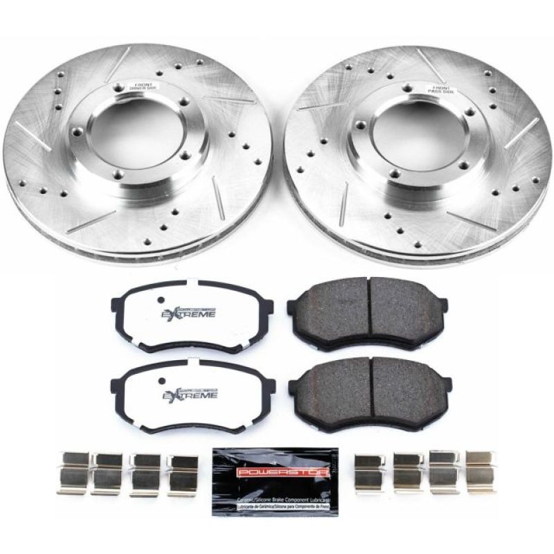 Power Stop 95-04 Toyota Tacoma Front Z36 Truck & Tow Brake Kit PowerStop
