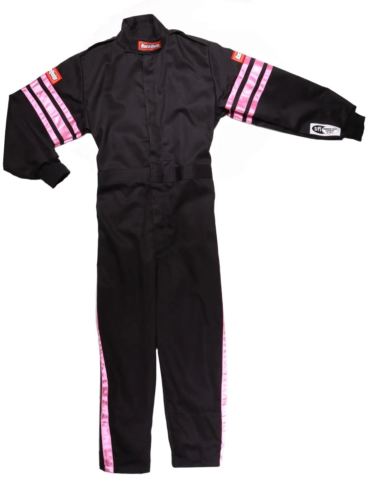 RaceQuip Pink Trim SFI-1 JR. Suit - KLarge Racequip