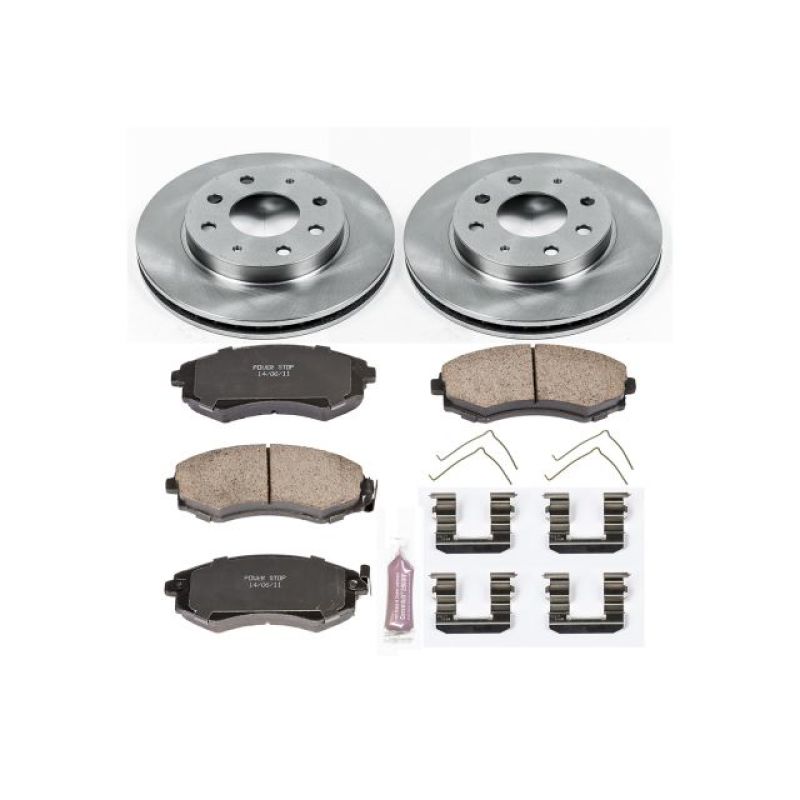 Power Stop 98-01 Hyundai Elantra Front Autospecialty Brake Kit PowerStop