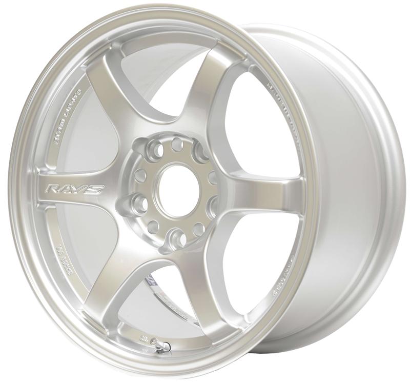 Gram Lights 57DR 15x8.0 +28 4-100 Sunlight Silver Wheel