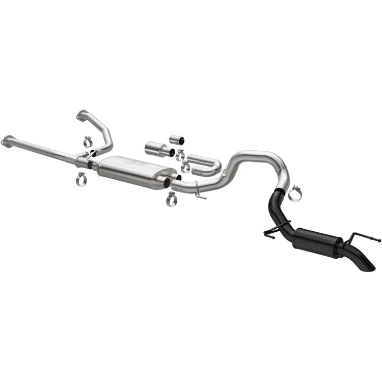 MagnaFlow 2023 Toyota Sequoia Overland Series Black Cat-Back Performance Exhaust System #19625 Magnaflow