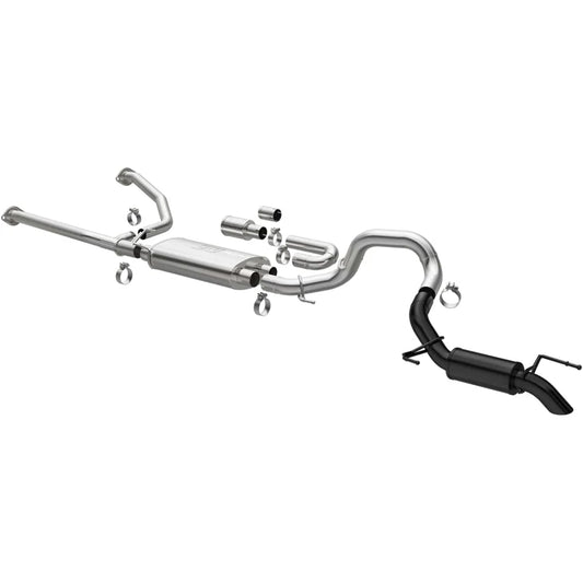 MagnaFlow 2023 Toyota Sequoia Overland Series Black Cat-Back Performance Exhaust System #19625 Magnaflow