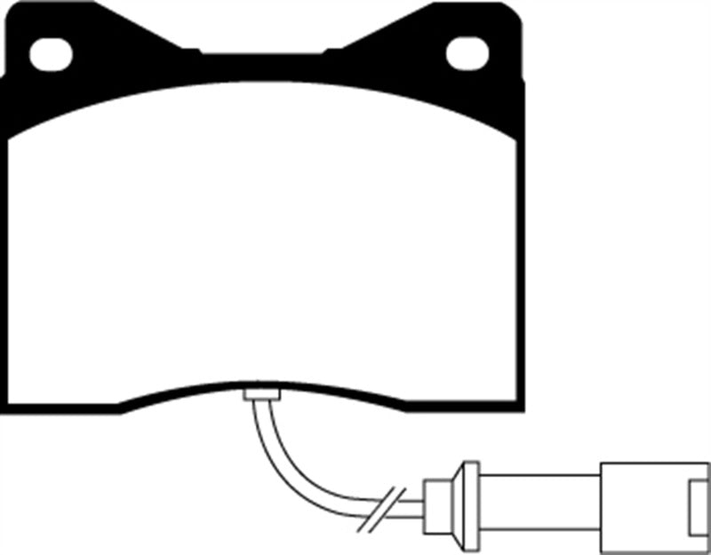 EBC RedStuff Front Brake Pads - DP3753C EBC