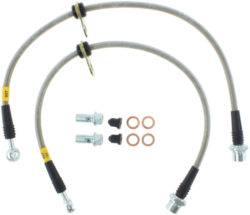 StopTech 04-06 Scion xB Stainless Steel Front Brake Lines Stoptech