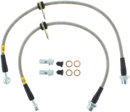 StopTech 04-06 Scion xB Stainless Steel Front Brake Lines Stoptech