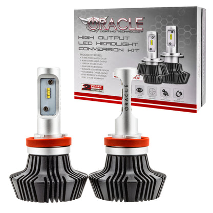 Oracle H8 4000 Lumen LED Headlight Bulbs (Pair) - 6000K