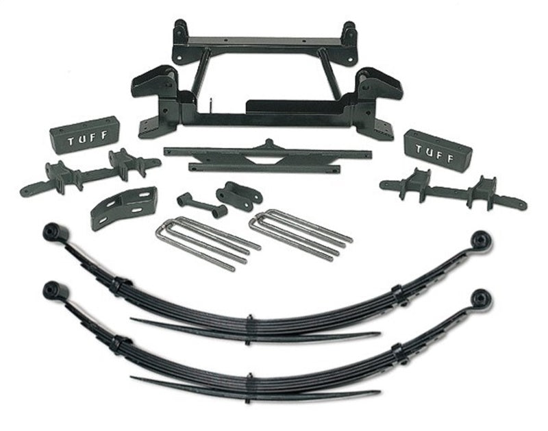 Tuff Country 88-97 Chevy K25/35 4x4 (8 Lug) 4in Lft Kt w/Rr Leaf Spring (Cast Lwr Cntrl Arm SX8000)