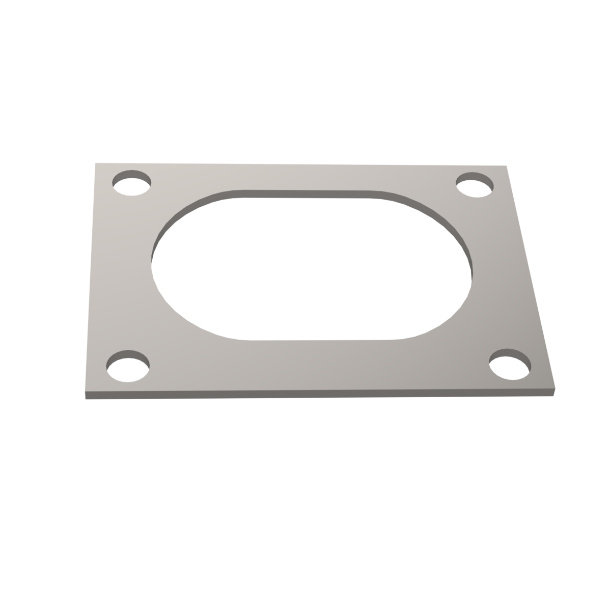 QTP Low Profile Oval 4 Bolt Gasket (Universal) - 10338G QTP