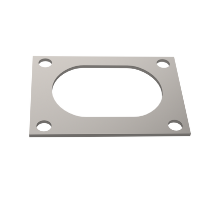 QTP Low Profile Oval 4 Bolt Gasket (Universal) - 10338G QTP