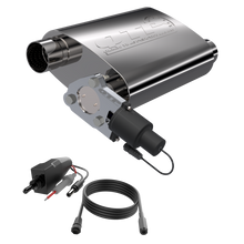 Load image into Gallery viewer, QTP 2.50 Inch Reverse Screamer Twintronic Muffler (Universal) - 13251C