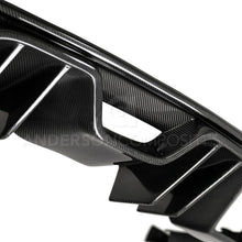 Load image into Gallery viewer, Anderson Composites 2015 - 2017 Mustang Carbon Fiber Rear Diffuser For Quad Tip Exhaust - AC-RL15FDMU-ARQ