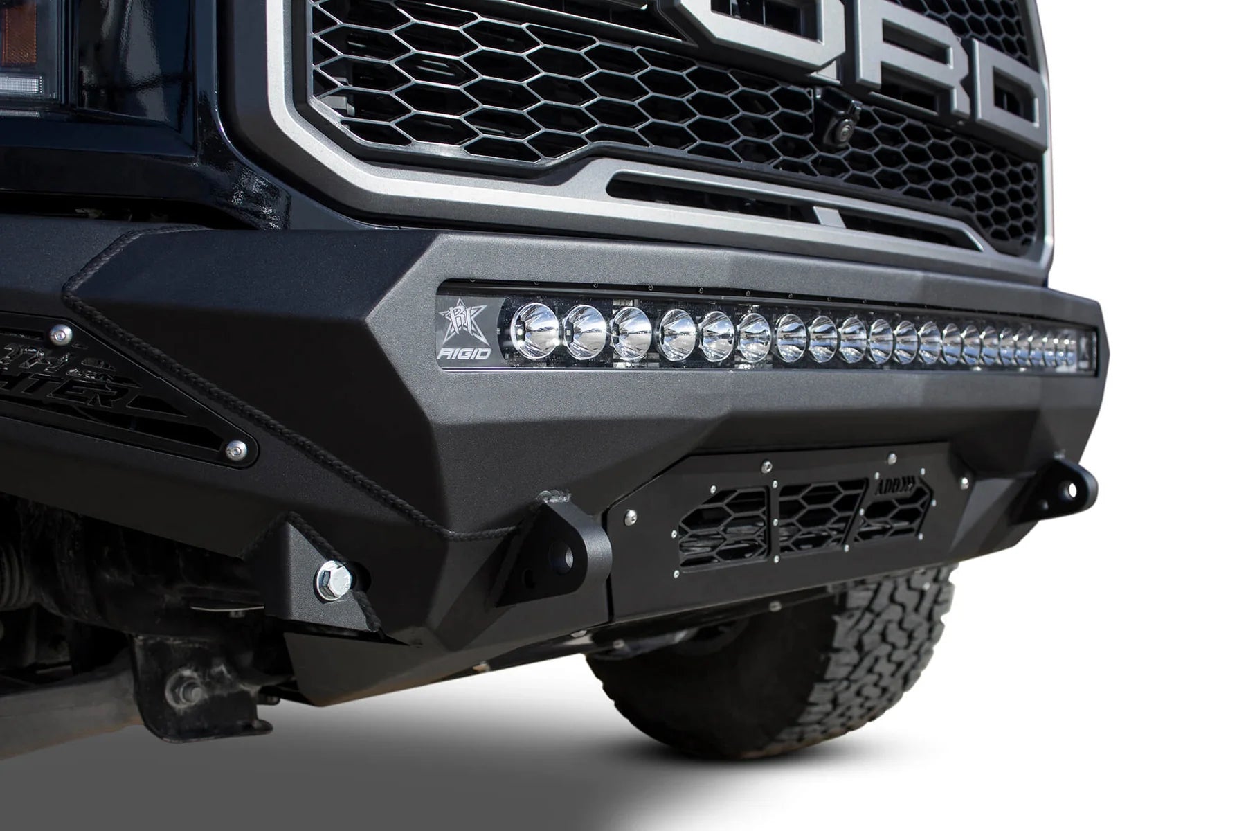 Addictive Desert Designs 2017-2020 Ford Raptor Stealth Fighter Front Bumper - F111182860103 Addictive Desert Designs