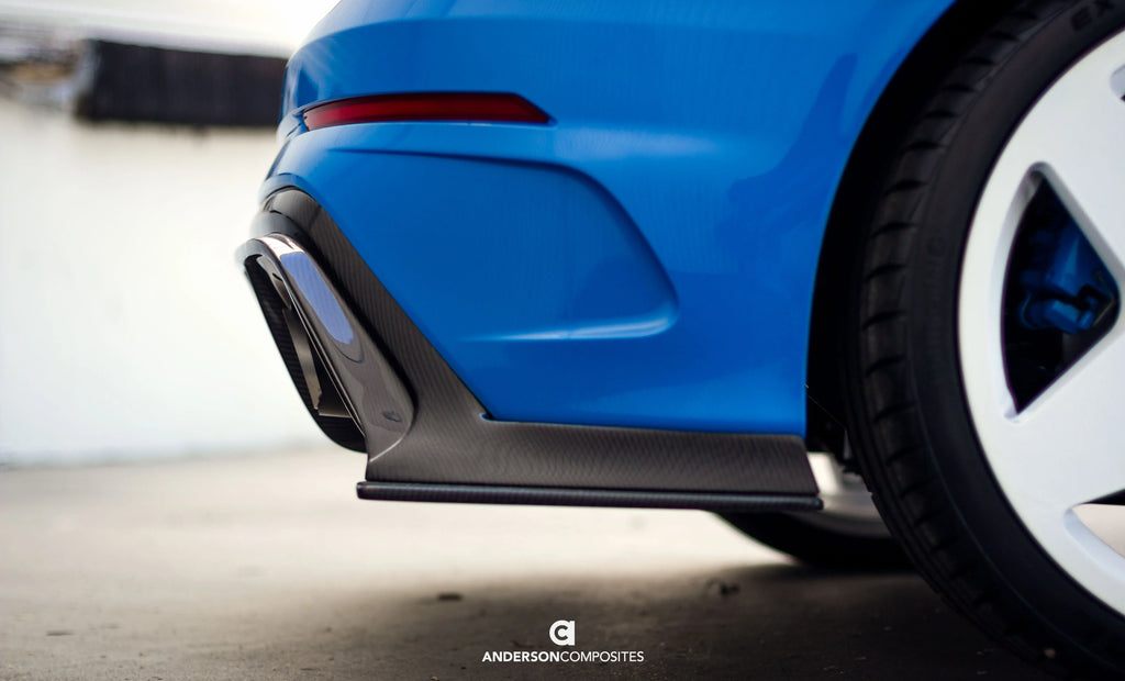 Anderson Composites 2016-2018 Focus Rs Carbon Fiber Rear Diffuser - AC-RL16FDFO-AR