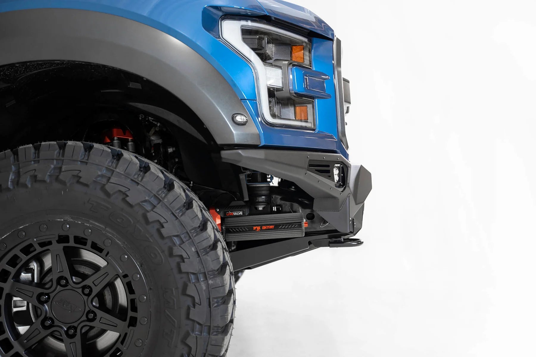 Addictive Desert Designs 2017-2020 Ford Raptor Bomber Front Bumper (Rigid) - F11001411010 Addictive Desert Designs