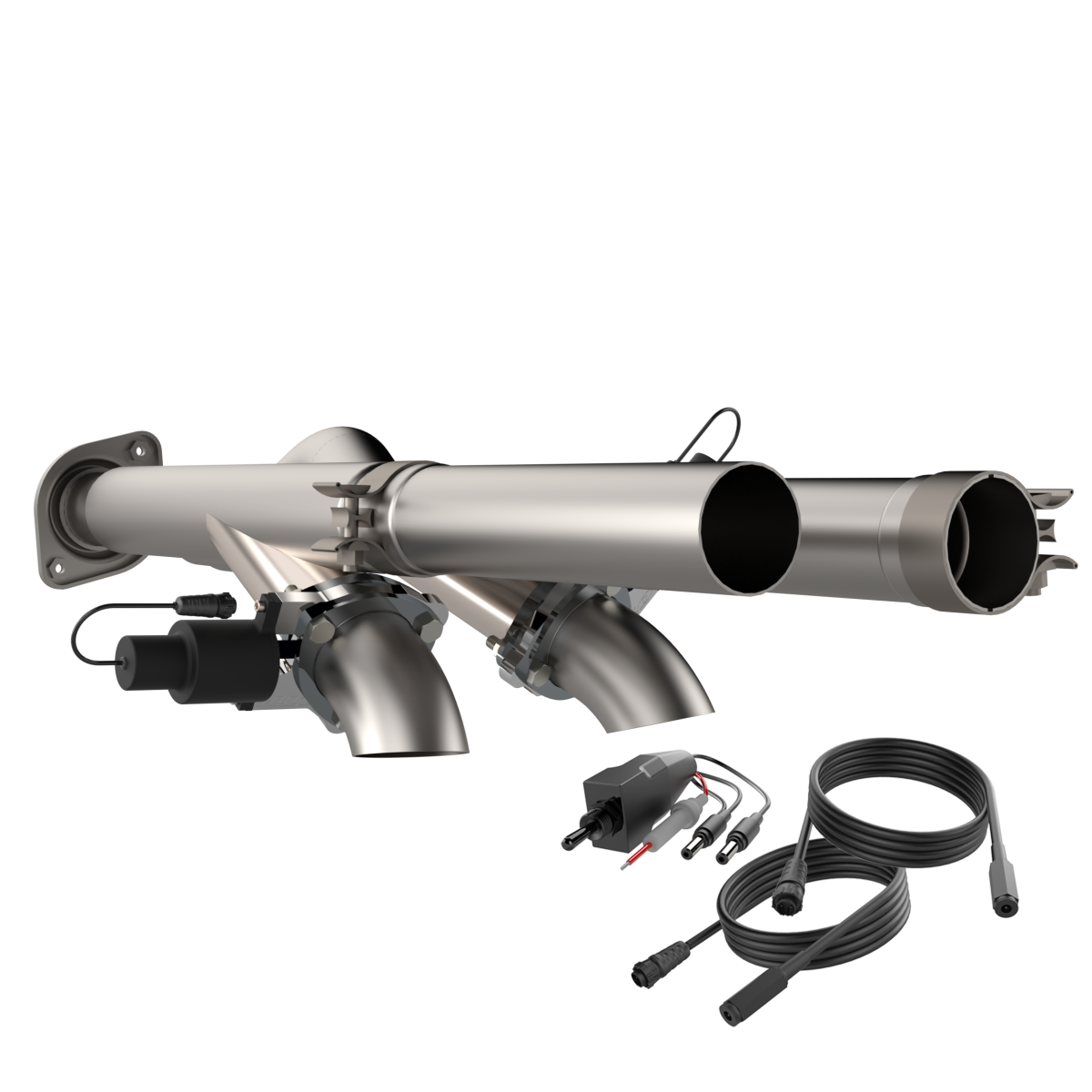 QTP 2017-2020 Ford F-150 Raptor Aggressor Cutout Pipes - 540117 QTP