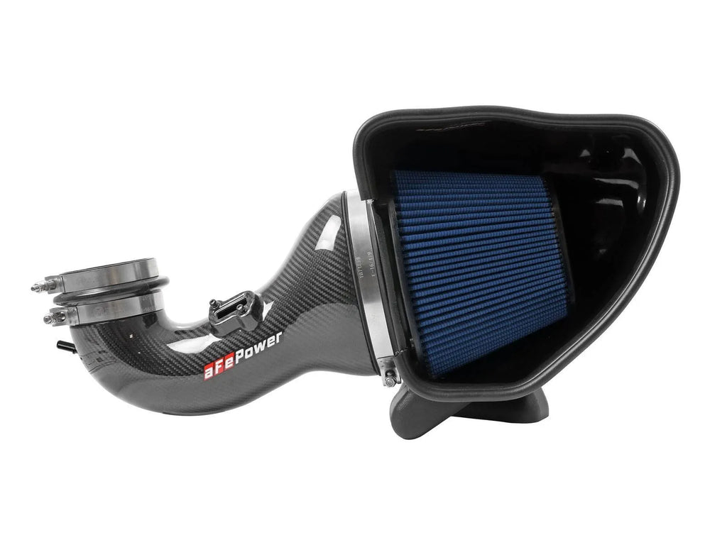 aFe Track Series Carbon Fiber Air Intake System 17-24 Chevrolet Camaro ZL1 - 57-10018R