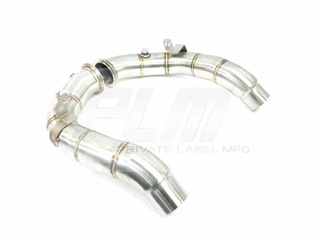 PLM Power Driven 2012+ BMW M5 / M6 3-inch downpipes - PLM-B-S63-DP