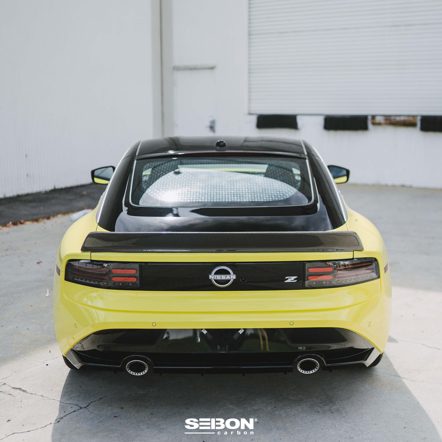 Seibon DA-Style Carbon Fiber Rear Spoiler For 2023-2024 Nissan Z - RS22NSZ-DA Seibon