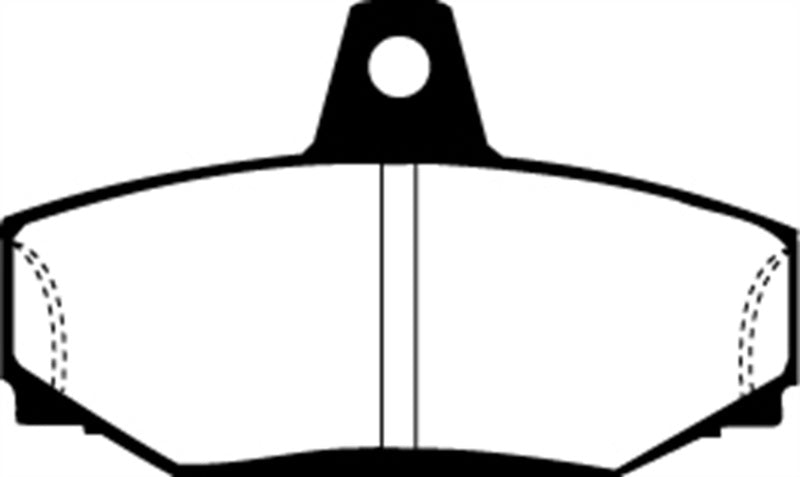EBC RedStuff Rear Brake Pads - DP3793C EBC