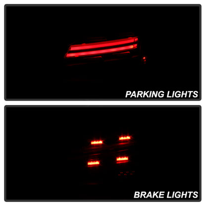 Spyder Porsche 987 Cayman 06-08 / Boxster 09-12 LED Tail Lights - Sequential Signal - Smoke SPYDER