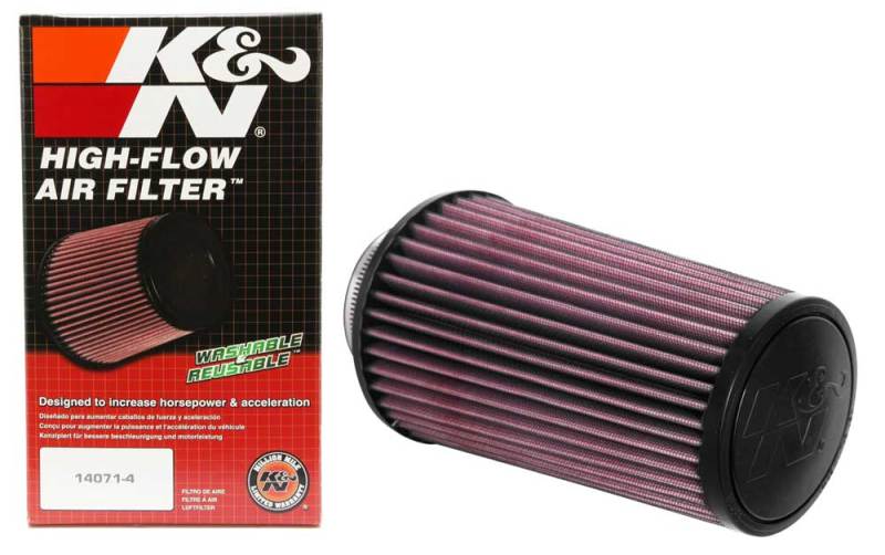 K&N Universal Round Tapered Filter 3 inch FLG / 5 inch Bottom / 4 inch Top / 7 7/8 inch Height K&N Engineering