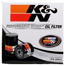 Load image into Gallery viewer, K&amp;N Oil Filter for Fiat/Porsche/Triump/Alfa Romeo/MG/Dodge/Mercury/Toyota 3.656in OD x 4in H